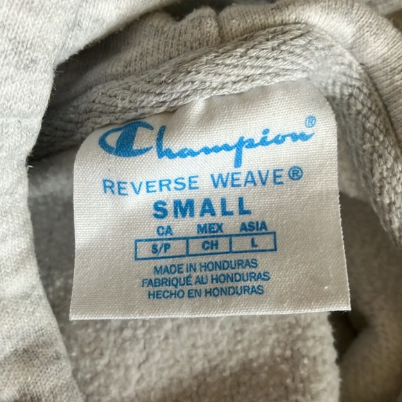 Champion X Super Mario Brothers Reverse Weave Sweatshirt Hoodie Toad Men’s Small - Picture 7 of 8